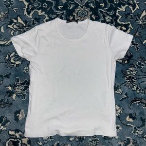 Brandy Melville white baby tee
